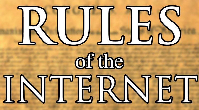 The Rules of the Internet